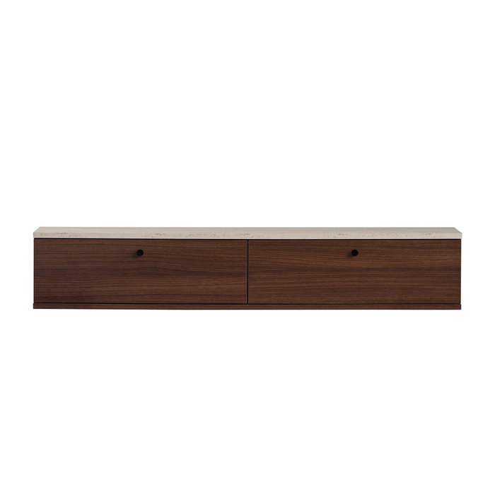 Nordure Ligne 140 - Travertino, Milano Walnut